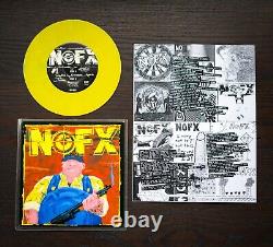 COMPLETE SET MINT NOFX 7 inch cLub 2005 First edition COLOURED VINYL