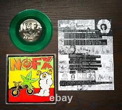 COMPLETE SET MINT NOFX 7 inch cLub 2005 First edition COLOURED VINYL