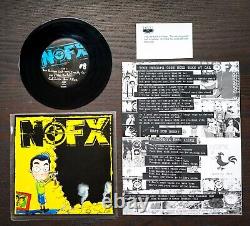 COMPLETE SET MINT NOFX 7 inch cLub 2005 First edition COLOURED VINYL