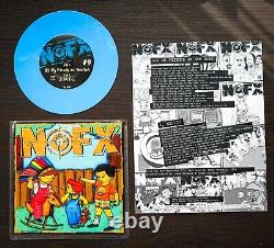 COMPLETE SET MINT NOFX 7 inch cLub 2005 First edition COLOURED VINYL