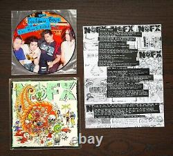 COMPLETE SET MINT NOFX 7 inch cLub 2005 First edition COLOURED VINYL