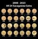 Complete Sacagawea Dollar 24 Coin Bu Set (years 2000-2023) Us Mint Coins
