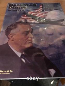 COMPLETE Set Roosevelt Dimes 1946 2023 in EM Full Color Coin Folders
