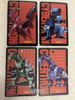 China KO reissue G1 Dino Cassettes set of 4 MIB UNUSED complete lot Headmasters