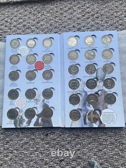 Coin Hunt Royal Mint £2 Two Pound Album Full Set 31 Coins Including Completer