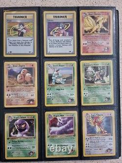 Complete (132/132) Pokemon Gym Challenge Set Cards NM / Mint Condition & 1st Ed