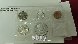 Complete 1957 P & D US Mint Set OGP Uncirculated 10-Coin Set. The Real Deal