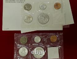 Complete 1957 P & D US Mint Set Uncirculated 10-Coin Set