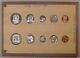 Complete 1958 Pd Mint Set 10 Coins Choice & Gem Uncirculated