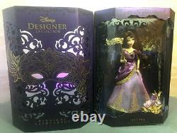 Complete Doll Set Lot of 5 Disney Store LE Designer Series Midnight Masquerade