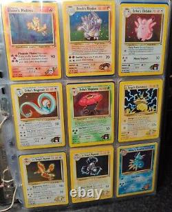 Complete Gym Heroes Set Pokemon Cards 132/132 WOTC 2000 Mint Electabuzz + Swirls