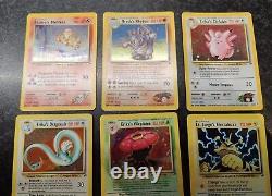 Complete Gym Heroes Set Pokemon Cards 132/132 WOTC 2000 Mint Electabuzz + Swirls