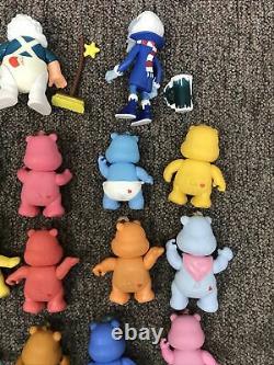 Complete Lot of 16 Vintage 1984 Care Bears Poseable Figures Kenner Entire Set