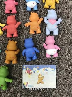 Complete Lot of 16 Vintage 1984 Care Bears Poseable Figures Kenner Entire Set