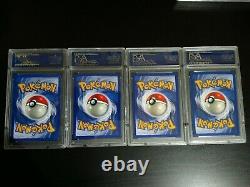 Complete PSA9 Mint Base Set Pokémon Holos All 16 Including Charizard Unlimited