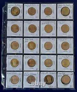 Complete P D & S Presidential 117 US Mint Coin set #659