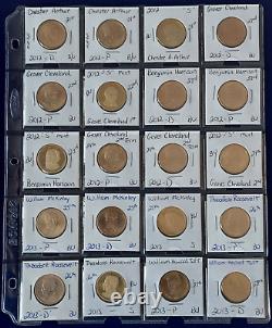 Complete P D & S Presidential 117 US Mint Coin set #659