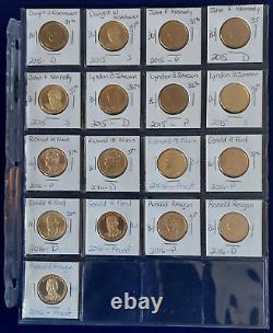 Complete P D & S Presidential 117 US Mint Coin set #659