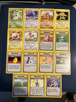Complete Pokemon Base Set 102/102 Card Bundle WOTC