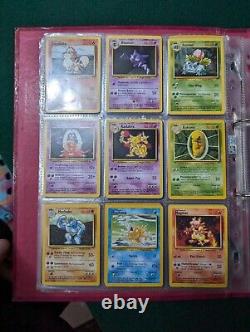 Complete Pokemon Base Set Unlimited Master Set EX To NM