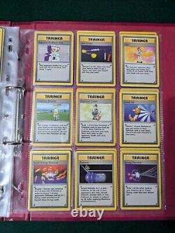 Complete Pokemon Base Set Unlimited Master Set EX To NM