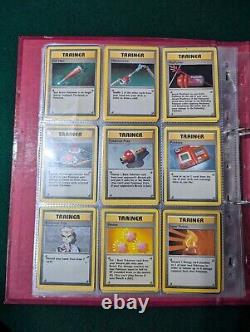 Complete Pokemon Base Set Unlimited Master Set EX To NM