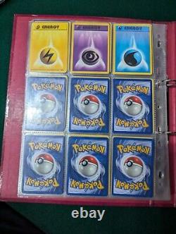 Complete Pokemon Base Set Unlimited Master Set EX To NM