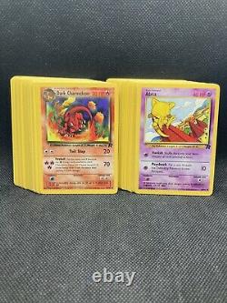 Complete Pokémon Team Rocket Rare Com/UC Set 65 cards PL-Mint WOTC Vintage