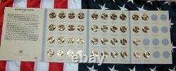 Complete Presidential Golden Dollar Set 40 Coins In Littleton Folder Unc