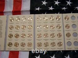 Complete Presidential Golden Dollar Set 40 Coins In Littleton Folder Unc