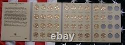 Complete Presidential Golden Dollar Set 40 Coins In Littleton Folder Unc