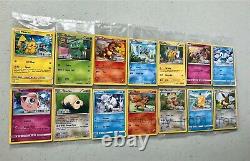 Complete Set Build a Bear Pokemon 14 Cards SEALED NEW