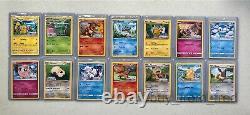 Complete Set Build a Bear Pokemon 14 Cards SEALED NEW