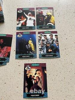Complete Set Of Yo! MTV Rap Pack Marvel Stussy Very Rare Card Set In Mint Con