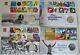 Complete Set Royal Mint £5 Olympic Stamp & Coin Covers Countdown To London 2012