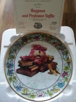 Complete Set of 8 Bagpuss Collectors Plates from Danbury Mint