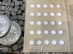 Complete Silver Roosevelt Dime Set 1946-1964