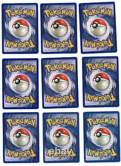 Complete Uncommon / Common Base Set Pokemon Cards Pikachu Squirtle Charmander