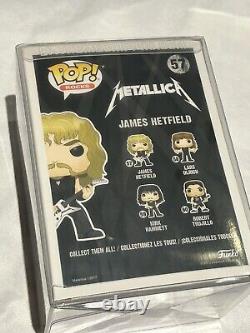 Complete Vaulted Set of Metallica Funko Pops Mint Condition Sealed in Protectors