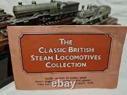 Complete set of 12 Danbury Mint Classic British Steam Locomotives