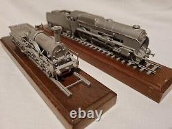 Complete set of 12 Danbury Mint Classic British Steam Locomotives