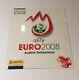 Complete Sticker Set Panini Euro Championship 2008 / 08 Mint And Empty Album