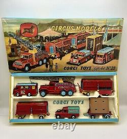 Corgi Toys Gift Set 23 Chipperfields Circus 1st Edition Complete Near Mint