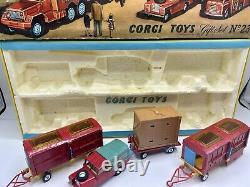 Corgi Toys Gift Set 23 Chipperfields Circus 1st Edition Complete Near Mint