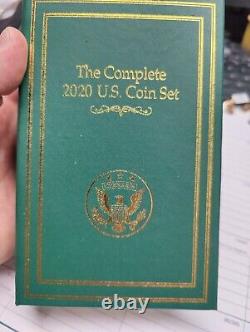 Danbury Mint The Complete 2020 U. S. Coin Set 72 Coins Uncirculated