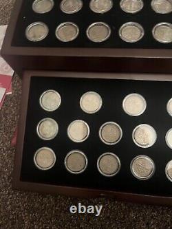 Danbury Mint The Last Of The Sixpences Collection 1936-67 Complete Set