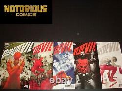 Daredevil 1 2 3 4 5 Complete Comic Lot Run Set Marvel Zdarsky Collection