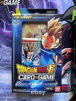 Dragon Ball Super Card Game expert deck complete Set XD01 XD02 XD03 Sealed AoS