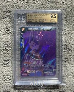 Dragon Ball Super Partially Complete Signature Set All Strong Bgs 9.5 Gem Mint