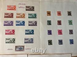 EGYPT PALESTINE 1948, COMPLETE SET OF 12 ++ 7 leaves mint hinged plot9